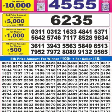 Dear Lottery Chart 2024