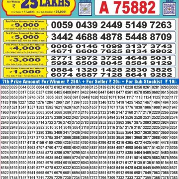 Dear Lottery Chart 2024