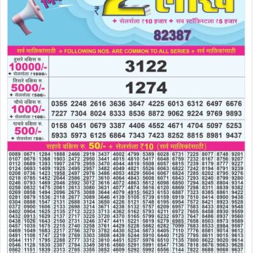 Dear Lottery Chart 2024